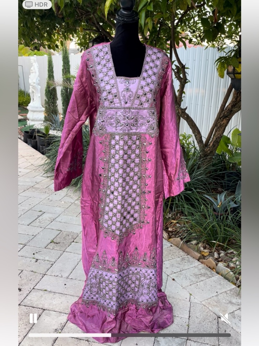 Moroccan kaftan dress